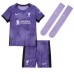 Liverpool Virgil van Dijk #4 Replika Babykläder Tredje matchkläder barn 2023-24 Korta ärmar (+ Korta byxor)